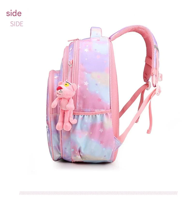 Pink Cartoon Kids Backpack with Fairy Tale Design MJ14 - Image 25