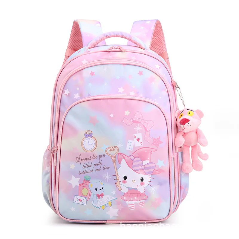 Pink Cartoon Kids Backpack with Fairy Tale Design MJ14 - Image 29