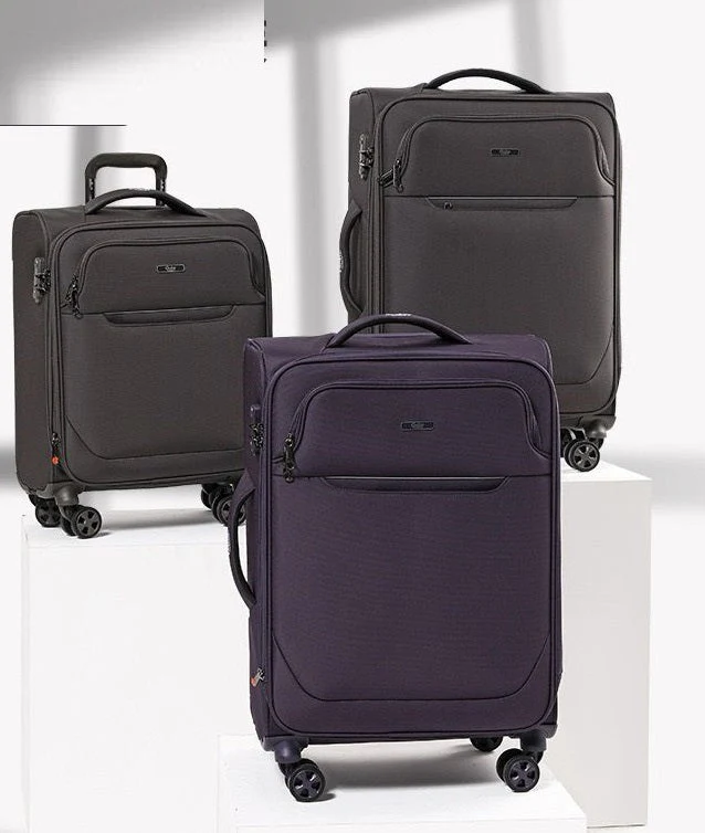 Grey Goby London Carry-On Luggage Suitcase 3Pcs Sets On Wheels Oxford Luggage 3006 - Image 3