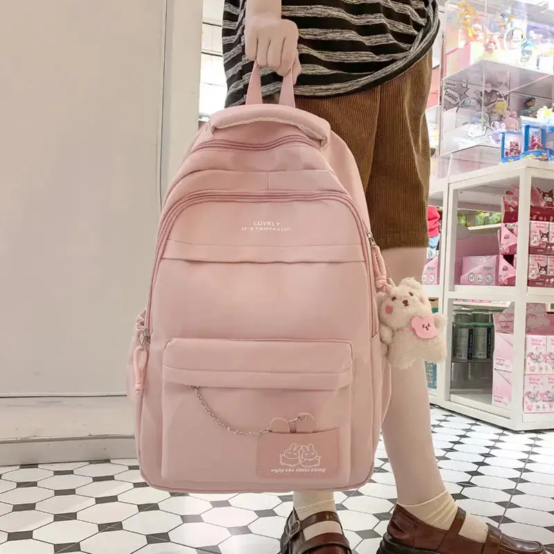 Large Capacity School Backpack Lightweight Women's Travel Shoulder Bags 1688-13 - Image 3