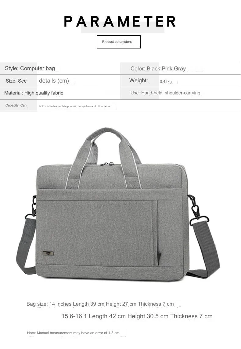 Versatile Classic Laptop Bag T53 - Image 7
