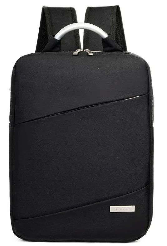 Black Mens Womens Laptop Business Backpack 4232