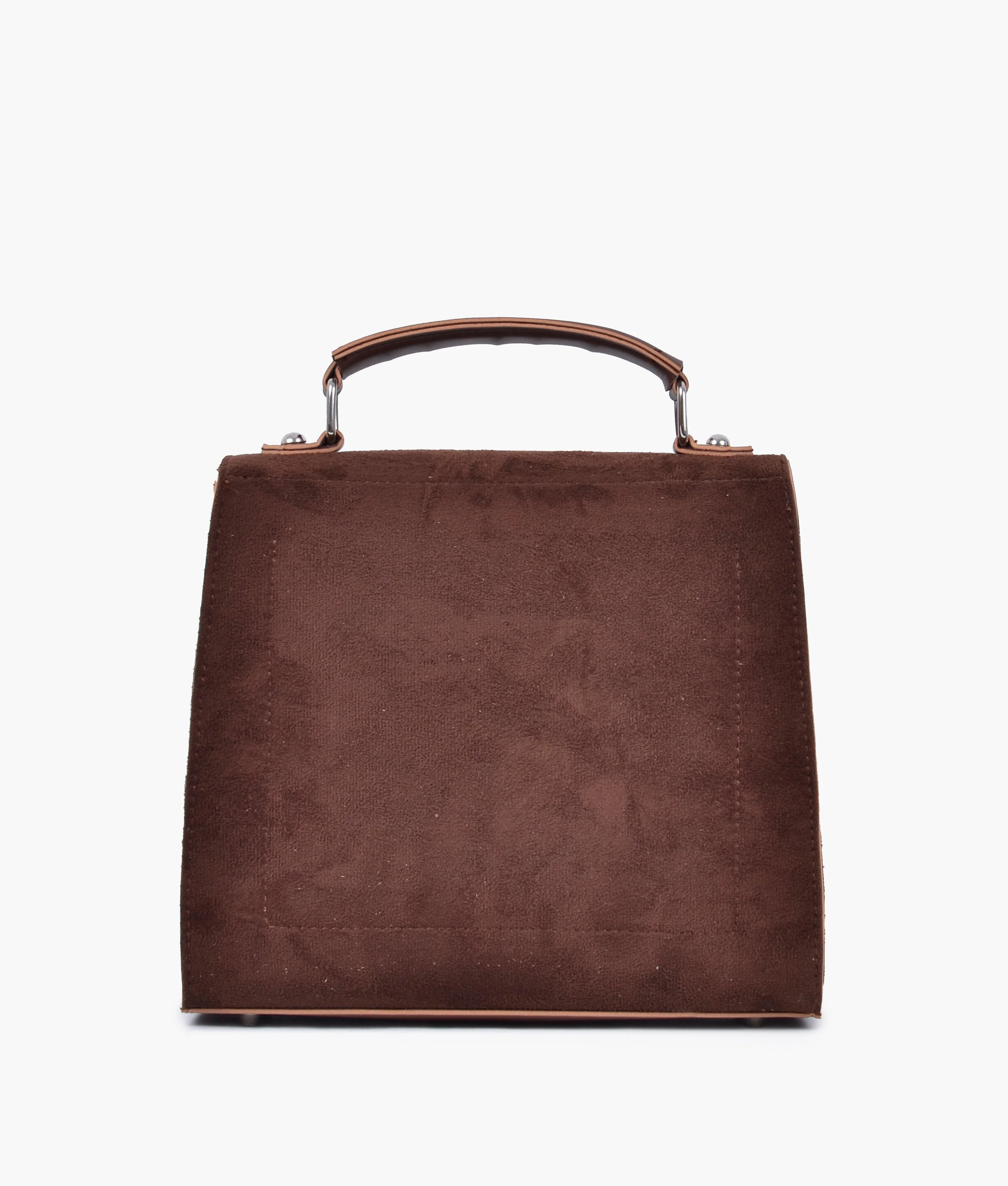 Dark Brown Handbag For Women 602 - Image 4