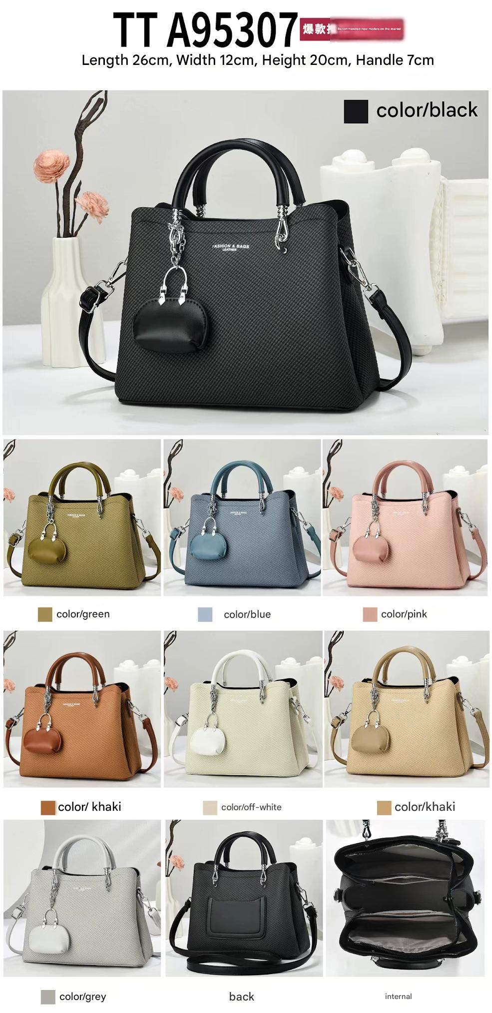 Handbag with KeyChain– Stylish Shoulder & Crossbody Bag for Women 9913-12 - Image 3