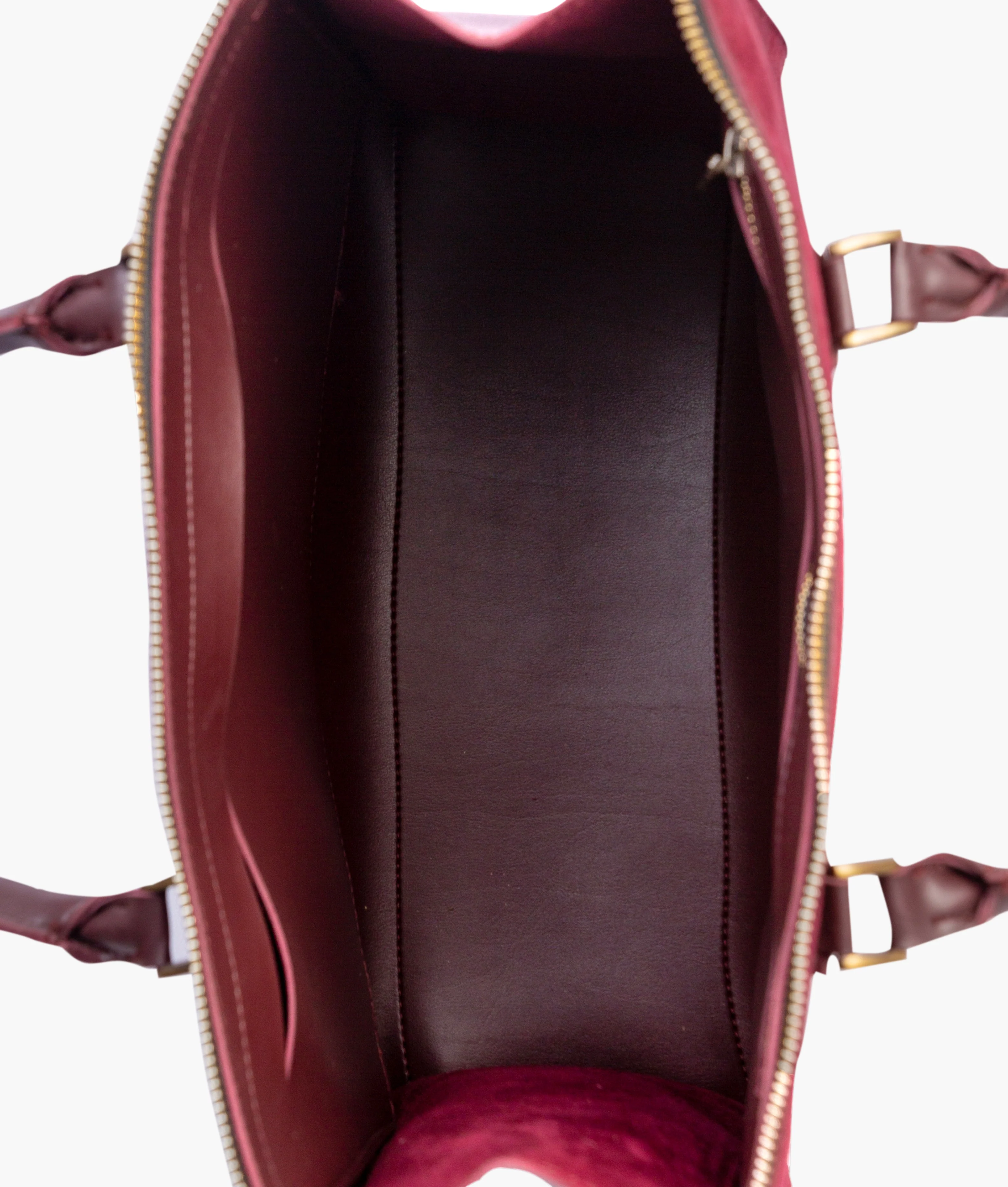 Maroon Velvet Handbag For Women 599 - Image 4