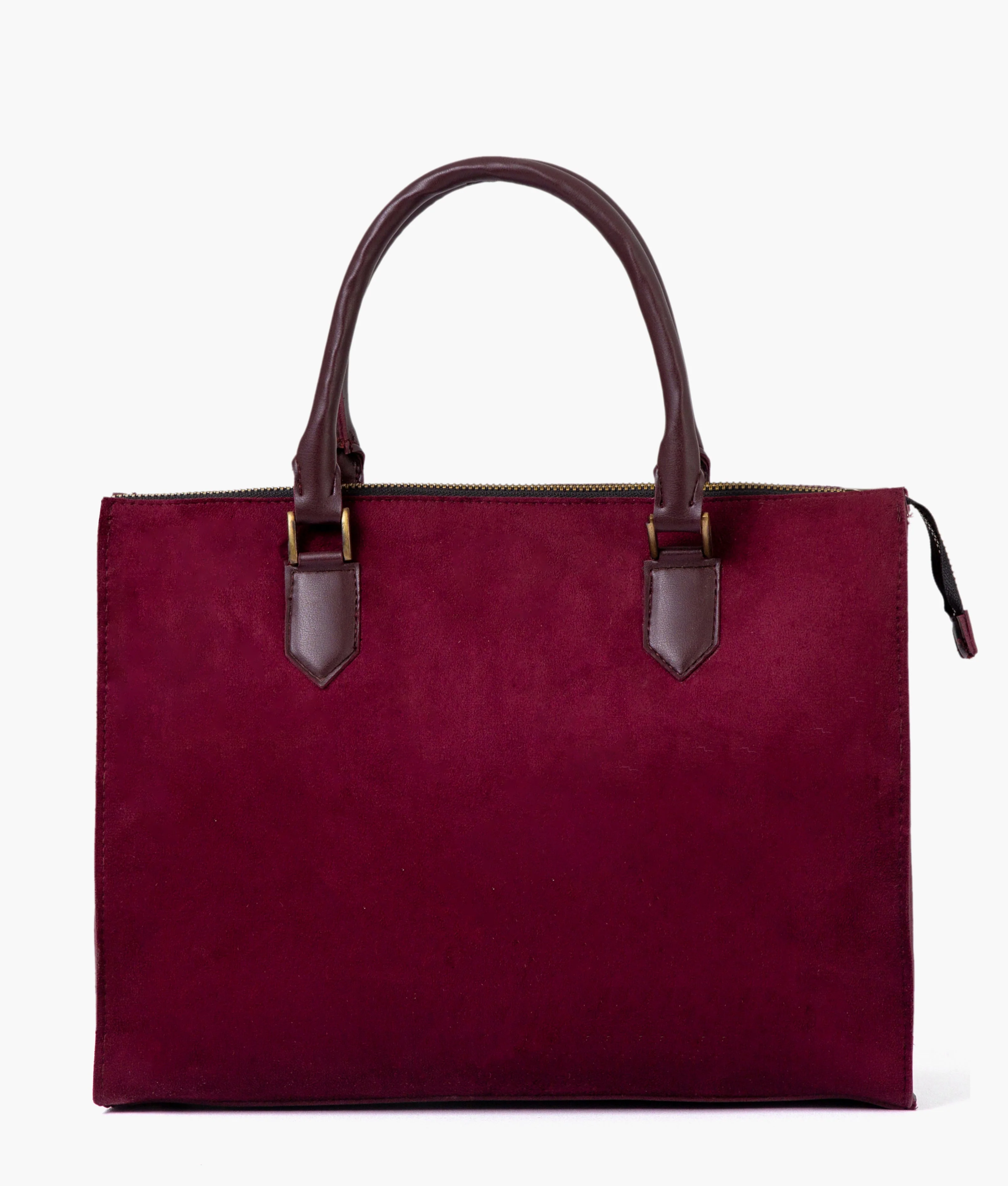 Maroon Velvet Handbag For Women 599 - Image 5
