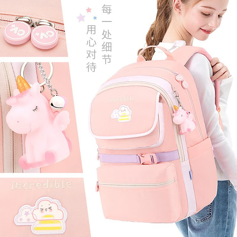 Incredible Kids School Backpack | Stylish & Spacious for Girls & Boys HD0026 ( Best For Playgroup to 3rd Class) - Image 11