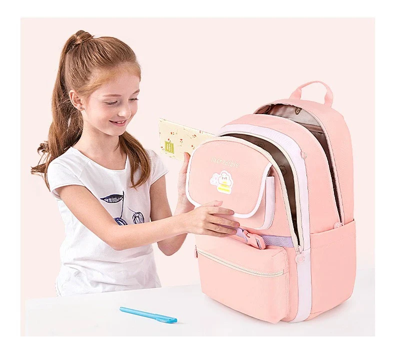 Incredible Kids School Backpack | Stylish & Spacious for Girls & Boys HD0026 ( Best For Playgroup to 3rd Class) - Image 16