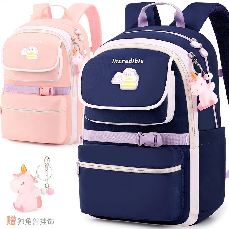 Incredible Kids School Backpack | Stylish & Spacious for Girls & Boys HD0026 ( Best For Playgroup to 3rd Class) - Image 3