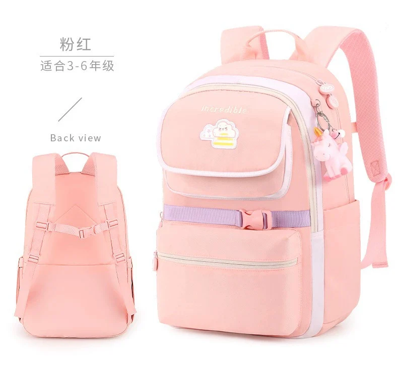 Incredible Kids School Backpack | Stylish & Spacious for Girls & Boys HD0026 ( Best For Playgroup to 3rd Class) - Image 5