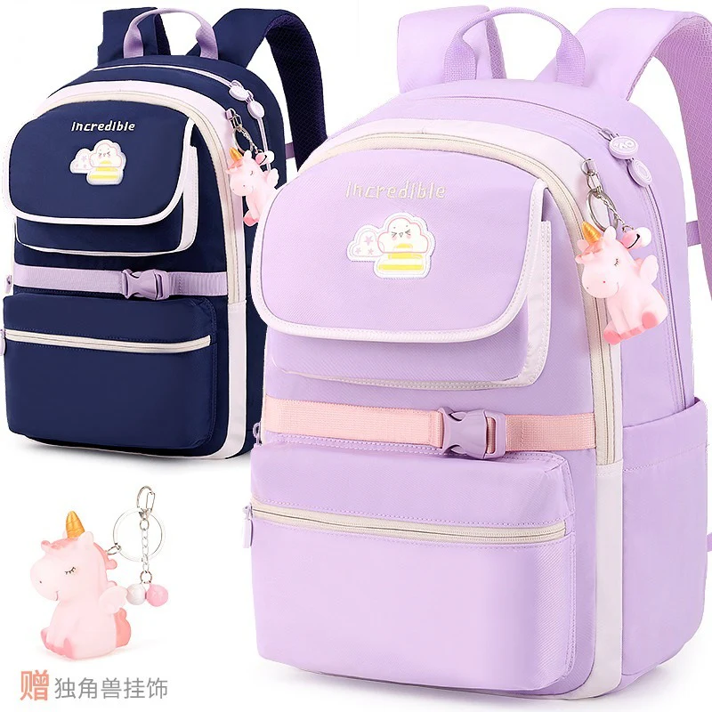 Incredible Kids School Backpack | Stylish & Spacious for Girls & Boys HD0026 ( Best For Playgroup to 3rd Class) - Image 3