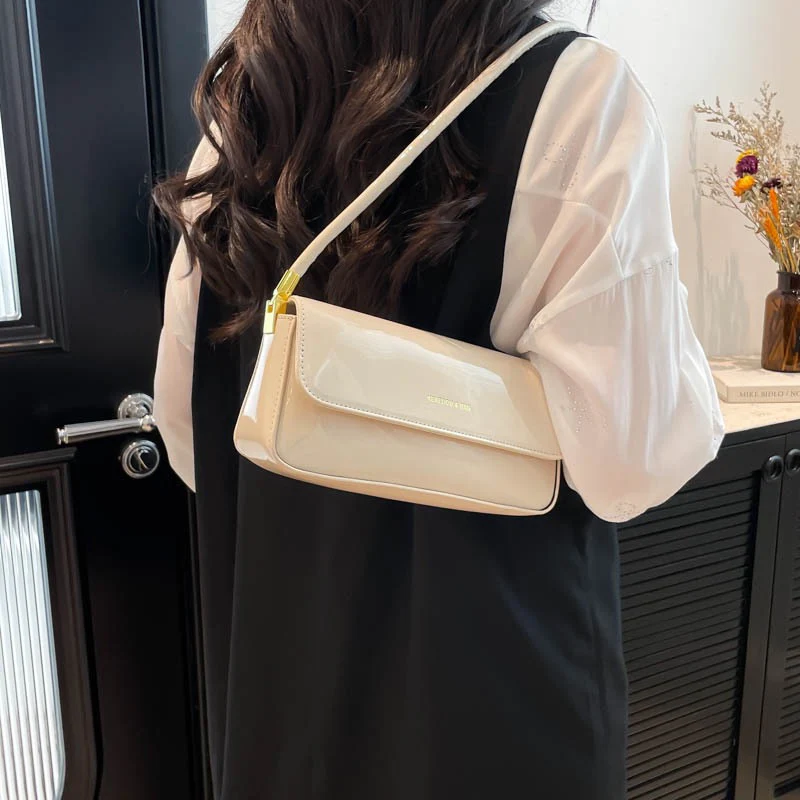 KEKEDOU & BAG Patent Leather Shoulder Bag – Elegant Mini Handbag for Women 2512 - Image 3