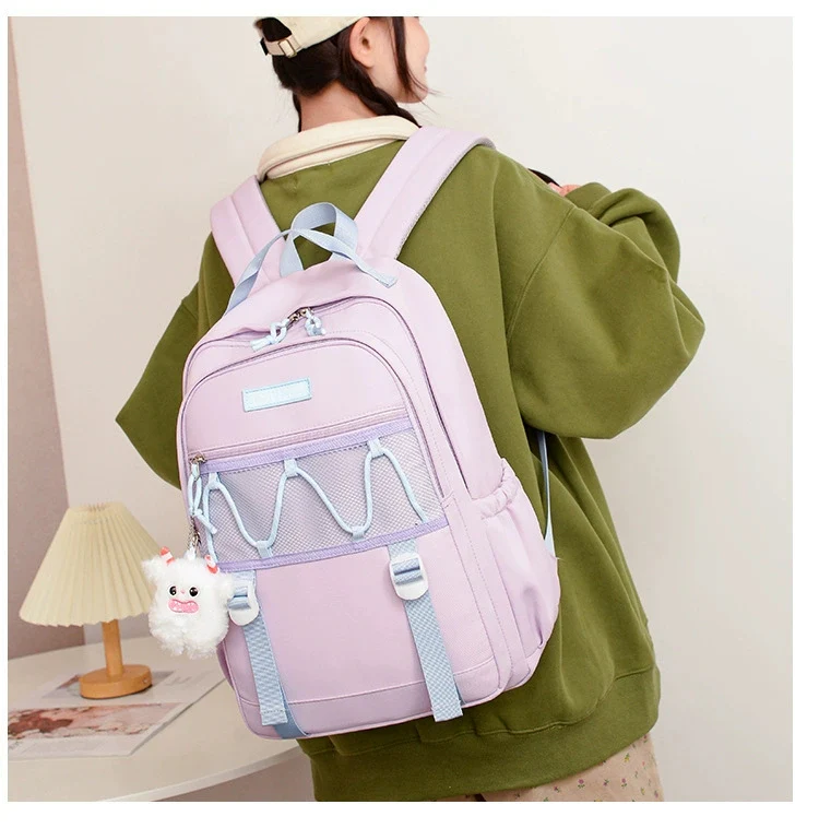 Kids School Backpack with Multiple Compartments ZK401 - Image 4