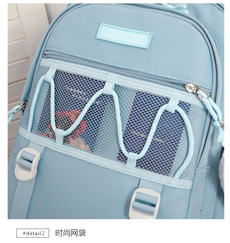 Kids School Backpack with Multiple Compartments ZK401 - Image 9