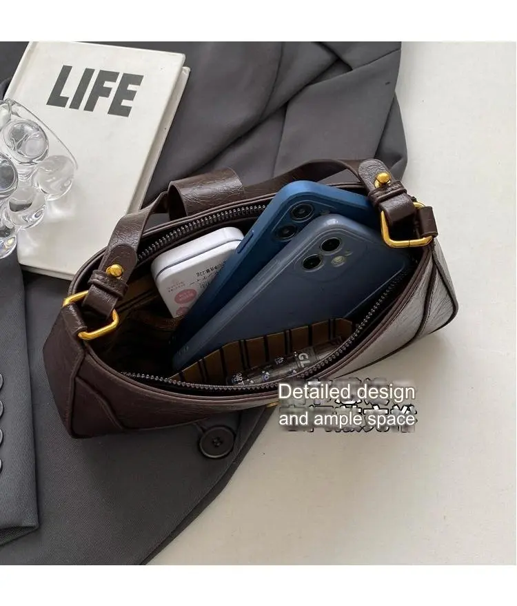 Leather Shoulder Bag For Women and Girls 2410 - Image 8