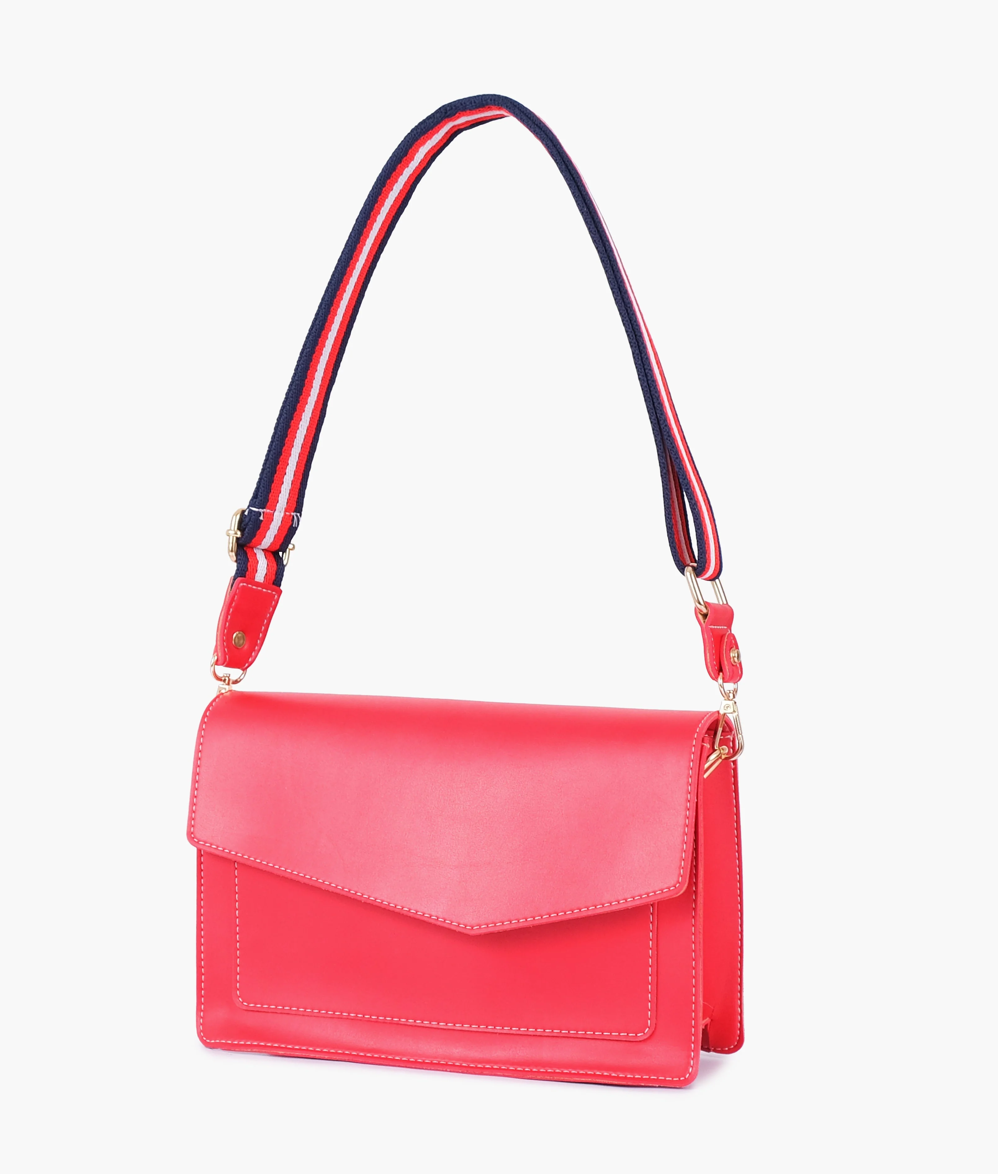Red Ladies Crossbody Bag 601 - Image 3
