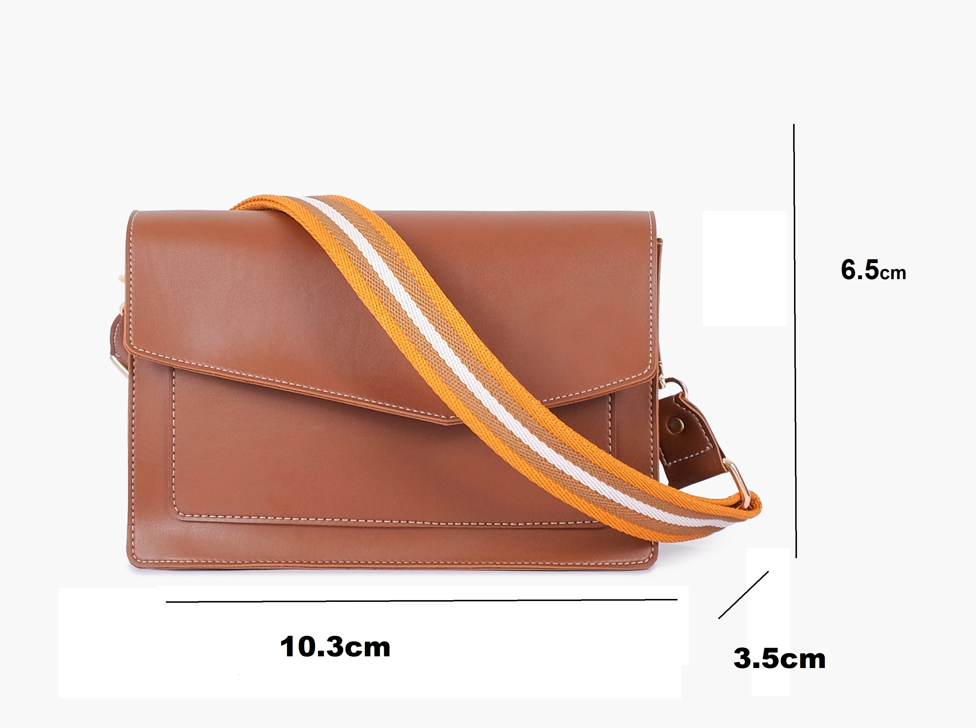Black Ladies Crossbody Bag 601 - Image 5