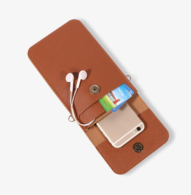Touch Screen Ladies Cell Phone Wallet PU Leather 560-3 - Image 13
