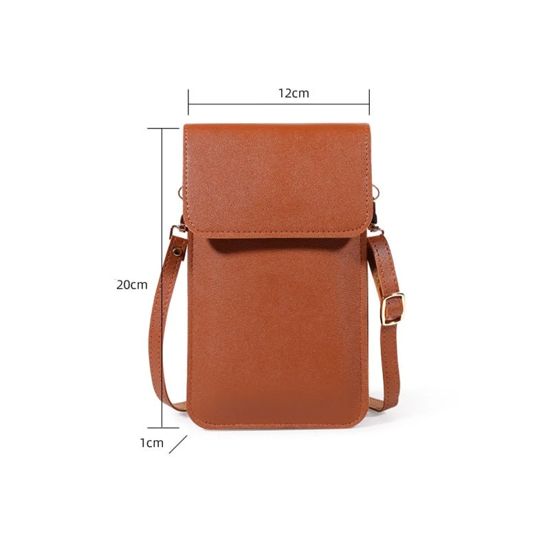 Touch Screen Ladies Cell Phone Wallet PU Leather 560-3 - Image 7