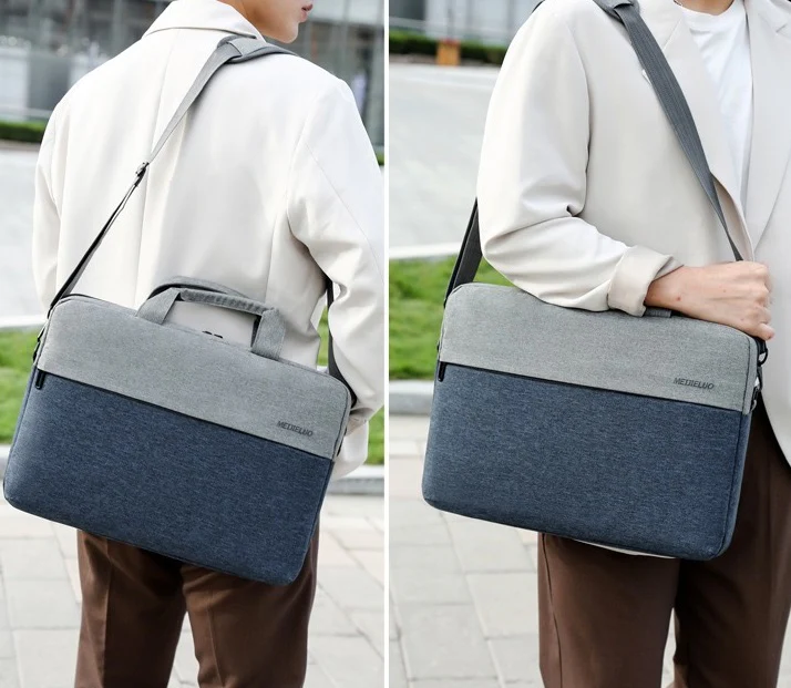 Laptop Bag 16 Inch Waterproof Polyester Briefcase T52 - Image 3