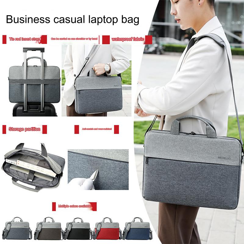 Laptop Bag 16 Inch Waterproof Polyester Briefcase T52 - Image 4