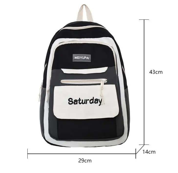 Imported Quality Ladies BackPack with tadybear 3309 - Image 3