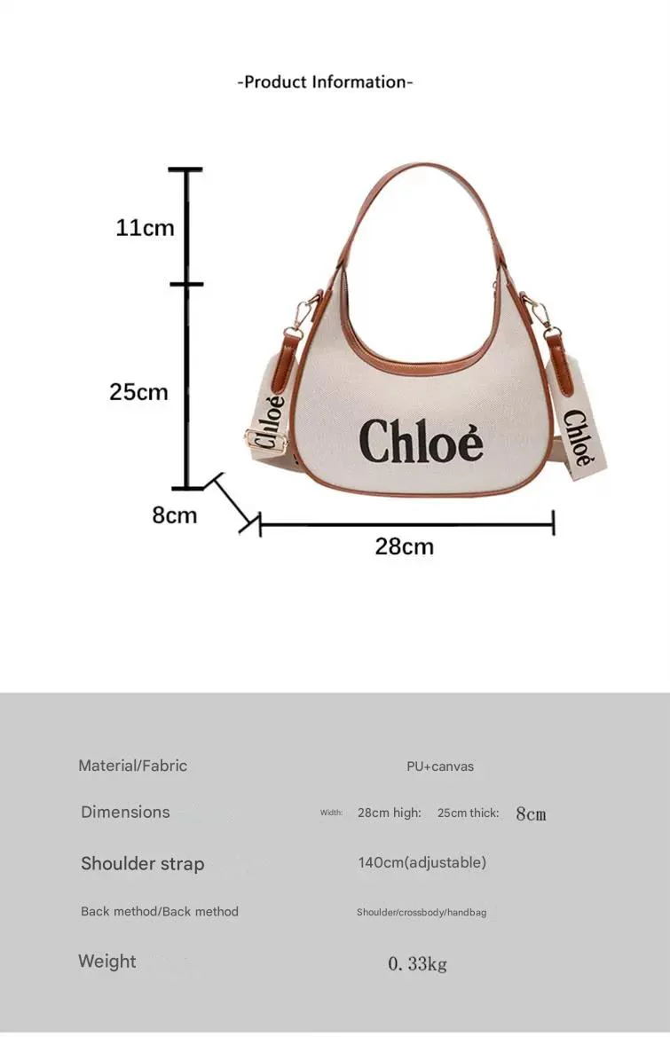 Chloe Luxury Crossbody Bag 2708 - Image 8