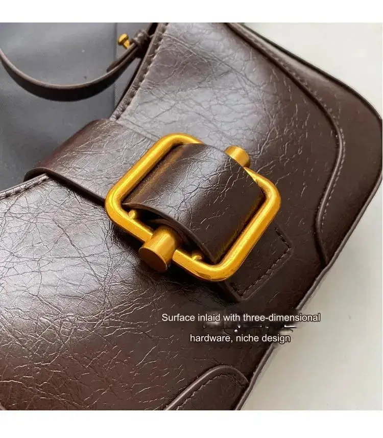 Leather Shoulder Bag For Women and Girls 2410 - Image 7