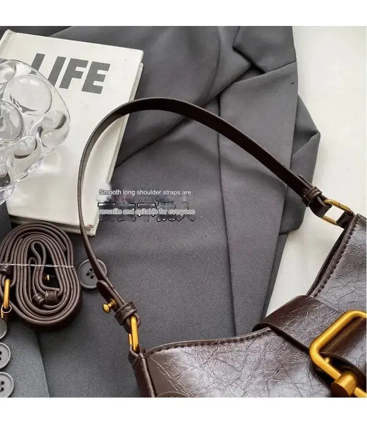 Leather Shoulder Bag For Women and Girls 2410 - Image 8