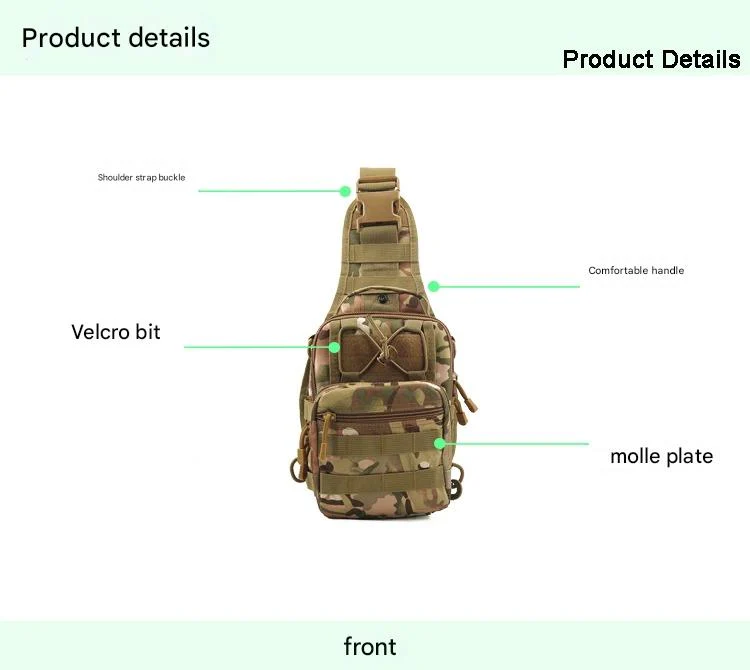 Lightweight Chest Bag For Men ZK403 - Image 13