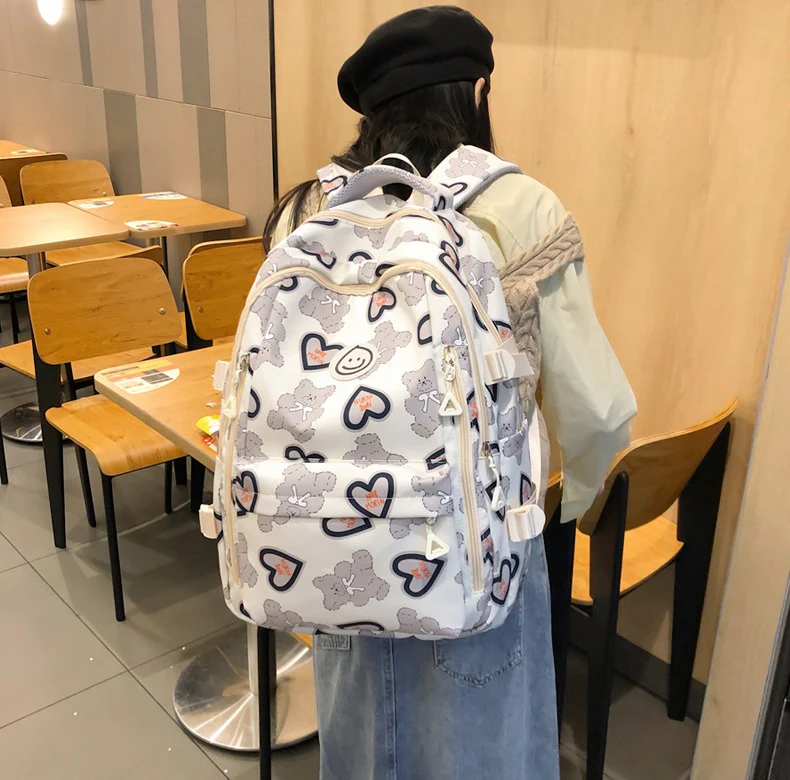 Lovely Bear Girls Backpack 08 - Image 2