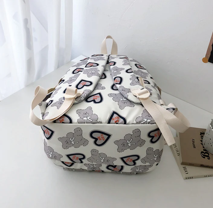 Lovely Bear Girls Backpack 08 - Image 5