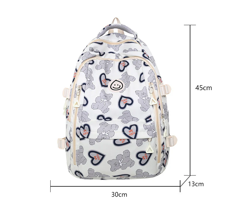 Lovely Bear Girls Backpack 08 - Image 9