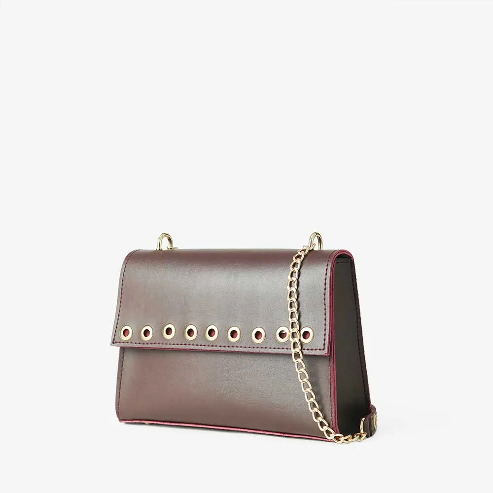 Maroon The Best Women's Chain Bags for Every Occasion 577 - Image 2