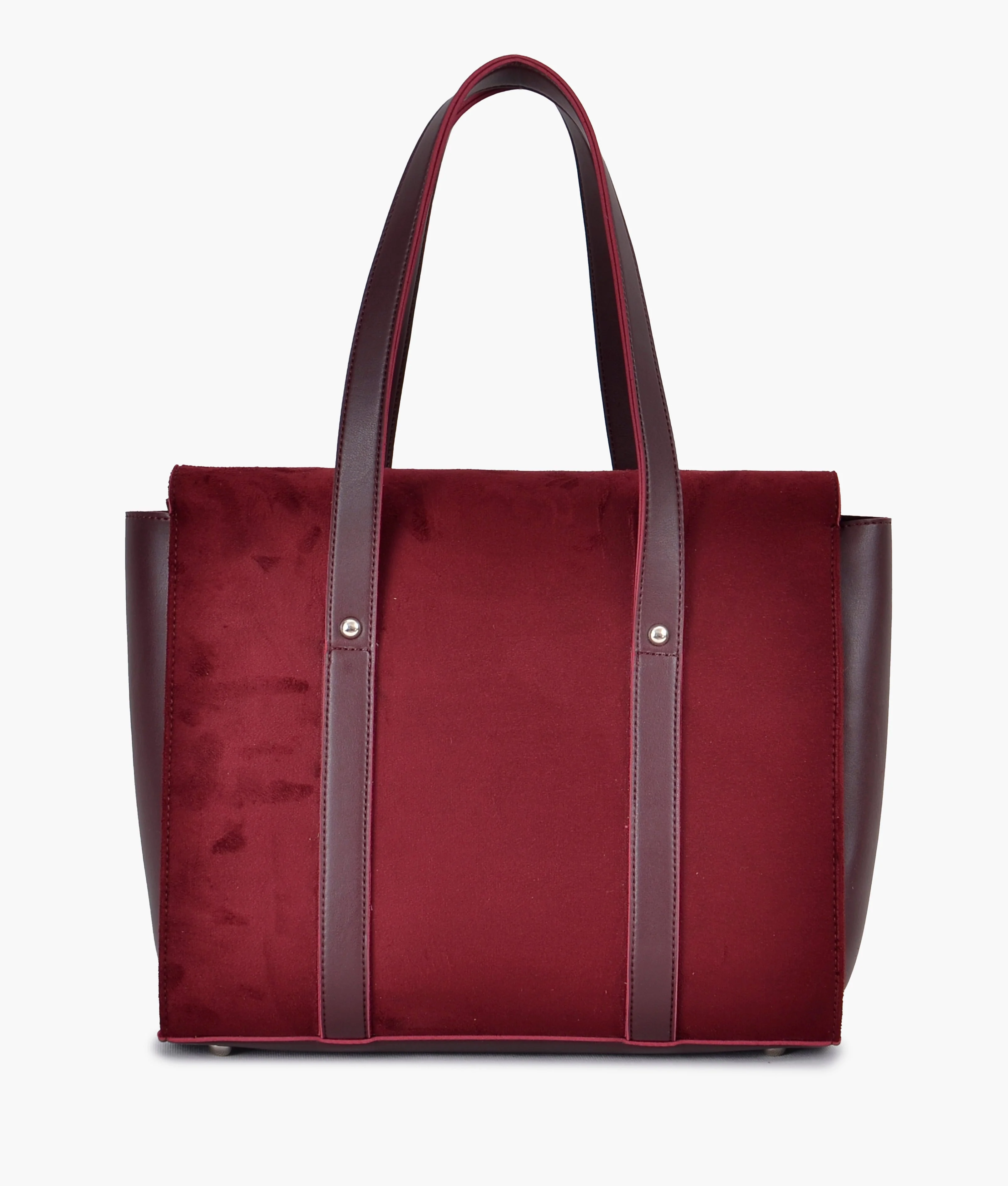 Maroon valvet pacious Weekender Totes: Perfect for Travel & Adventures 604 - Image 3