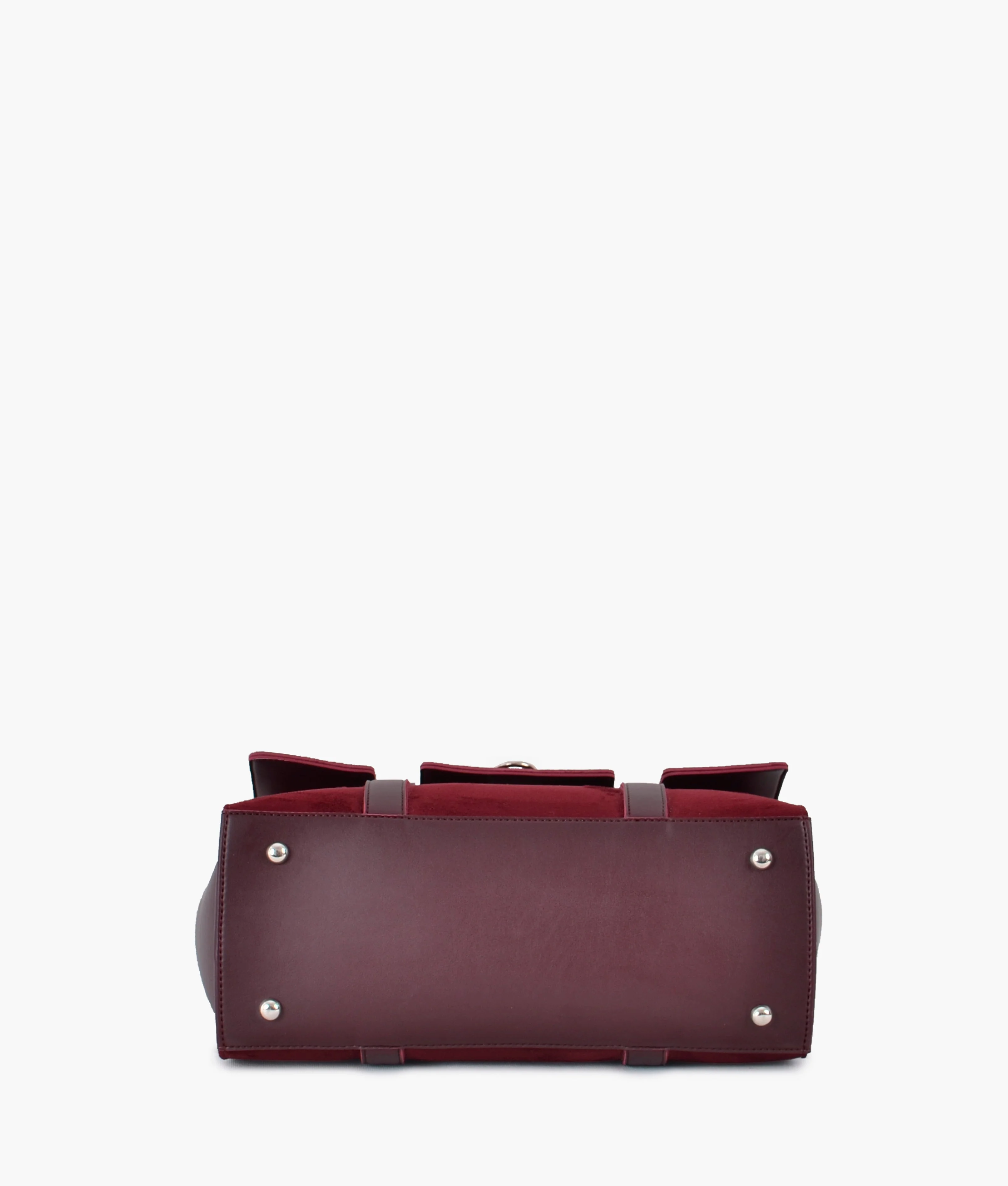 Maroon valvet pacious Weekender Totes: Perfect for Travel & Adventures 604 - Image 5
