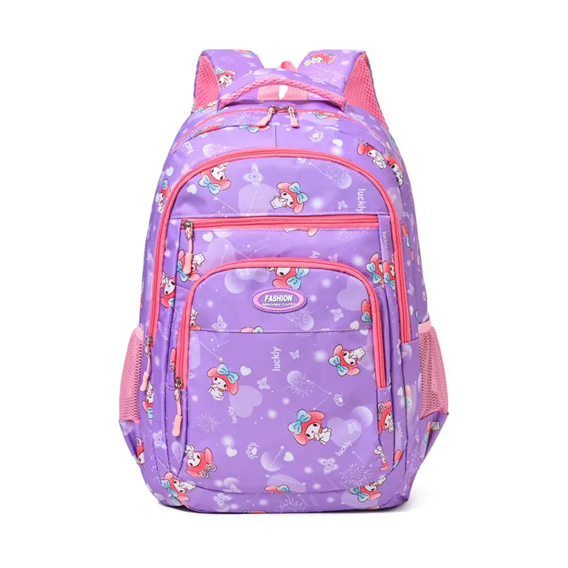 Waterproof Bow Print Student Backpack 1217