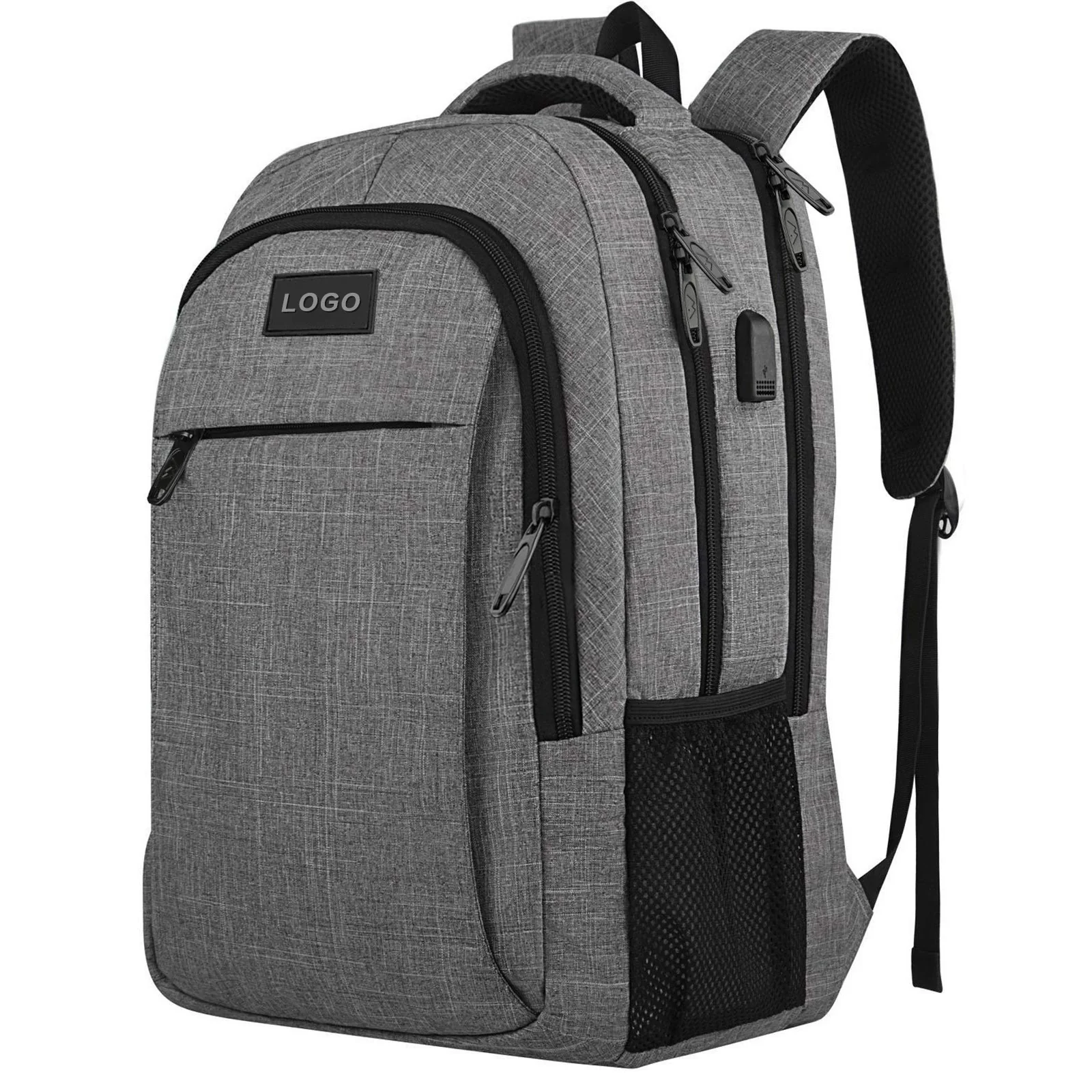 Men's High-End Large-Capacity Business Backpack Travel Laptop Backpack ZK415 - Image 3