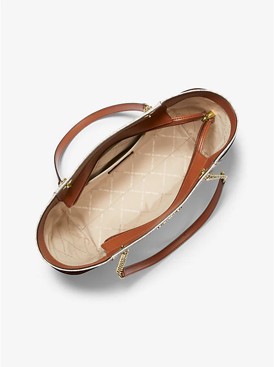 Michael Kors Jet Signature Logo Shoulder Bag for Women 19015 - Image 2