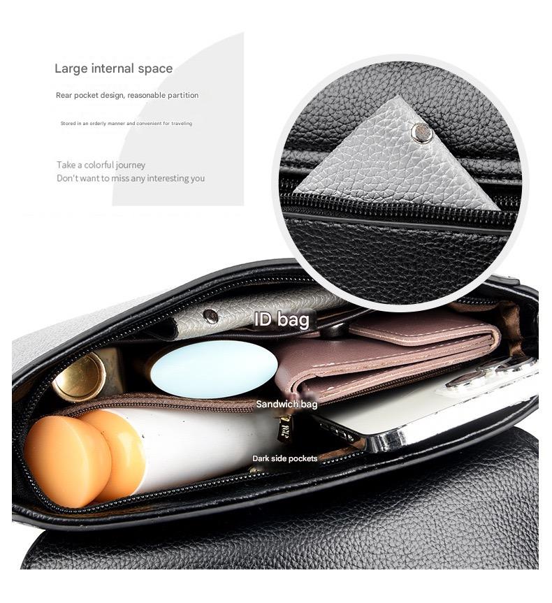 Premium Leather Crossbody Bag – (Watch Video Before Order) | 9899 - Image 13