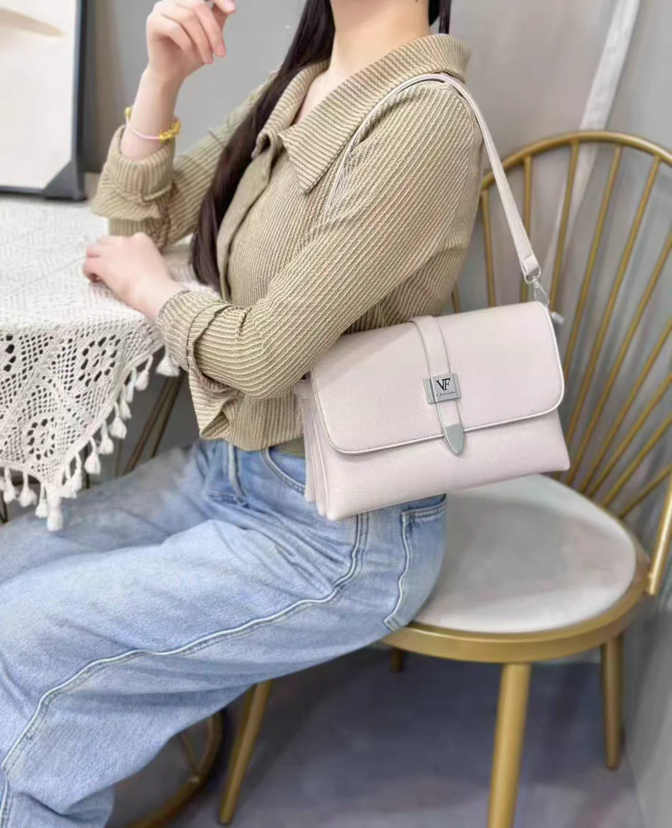 New fashionable and versatile handbag one-shoulder crossbody bag high-end small square bag women's 9213 - Image 5