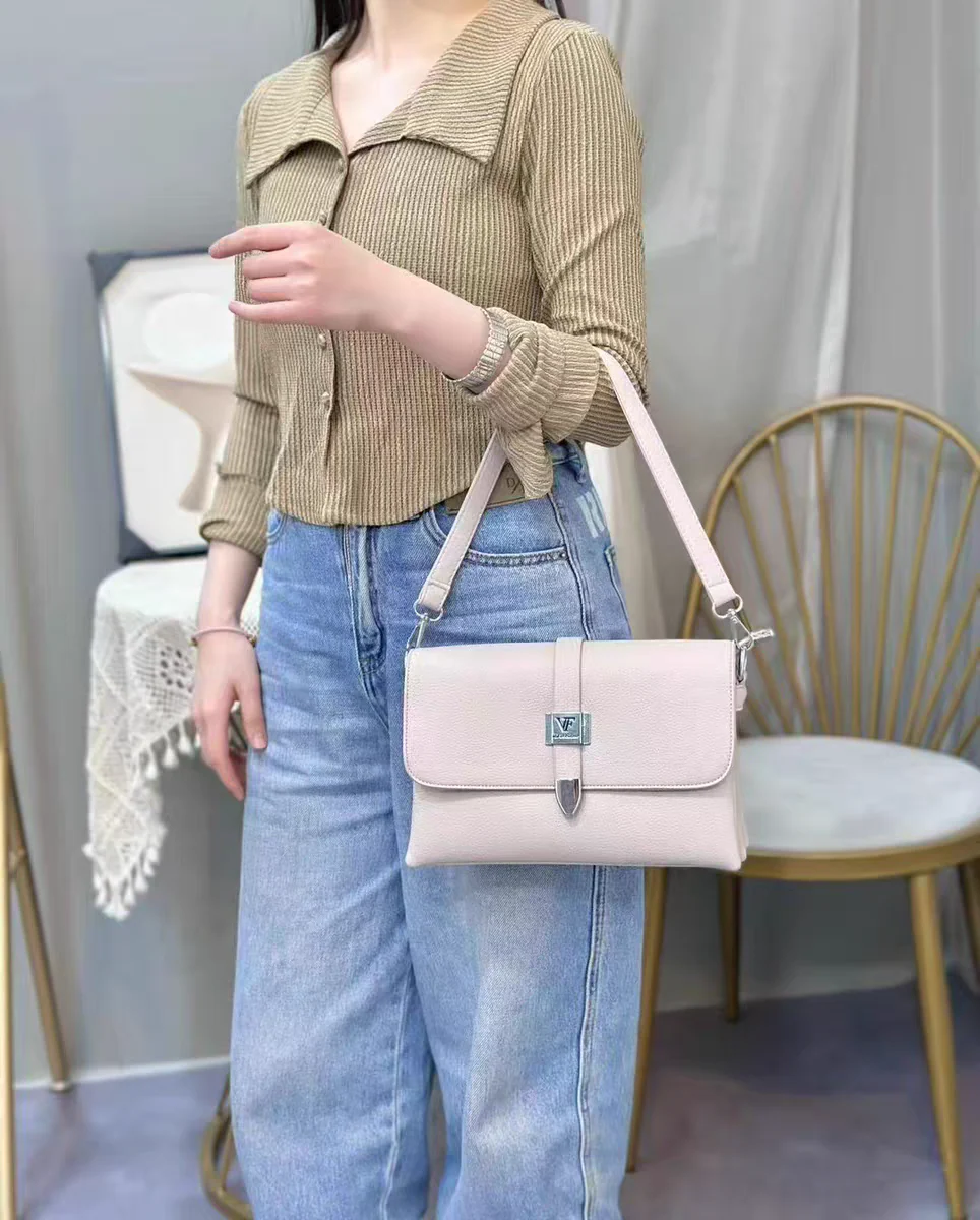 New fashionable and versatile handbag one-shoulder crossbody bag high-end small square bag women's 9213 - Image 6
