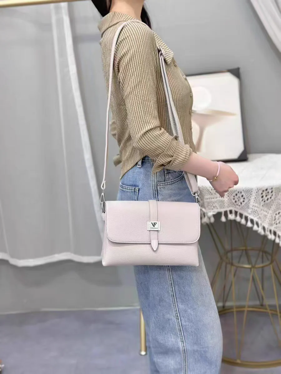 New fashionable and versatile handbag one-shoulder crossbody bag high-end small square bag women's 9213 - Image 8