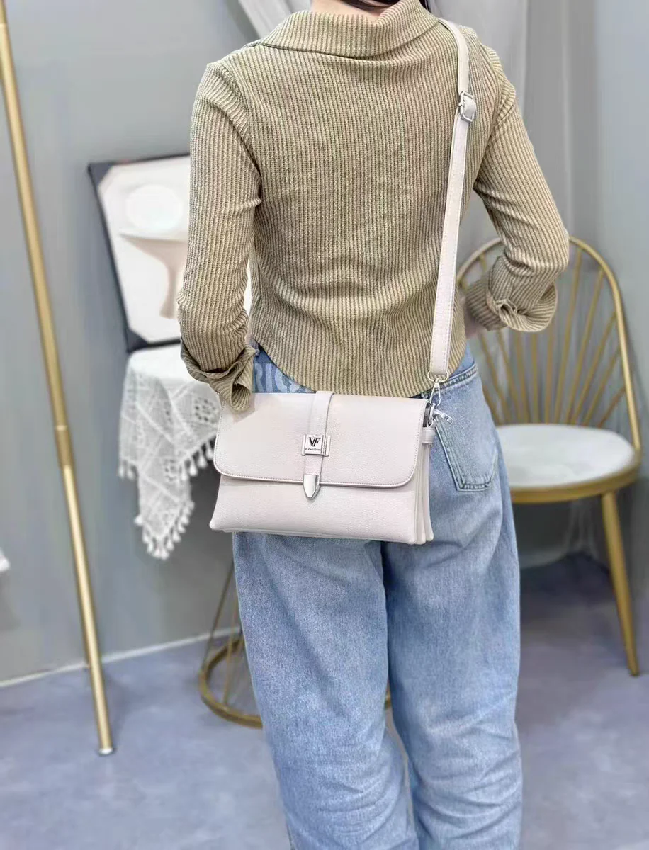 New fashionable and versatile handbag one-shoulder crossbody bag high-end small square bag women's 9213 - Image 9
