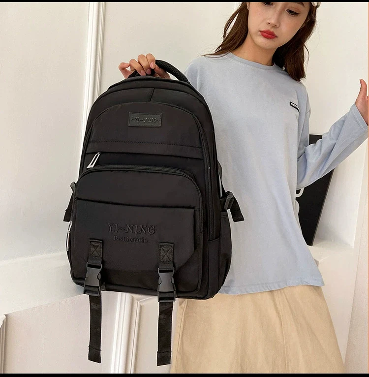 New Thickened Backpack Multi-Layer Zipper Buckle Backpack Cushioning Strap Wear-Resistant Good Quality Backpack for Women ZK412 - Image 13