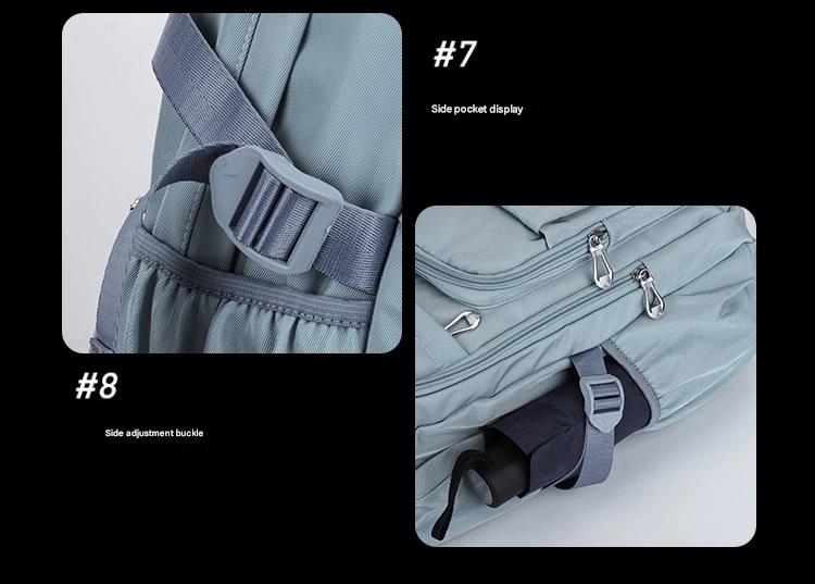 New Thickened Backpack Multi-Layer Zipper Buckle Backpack Cushioning Strap Wear-Resistant Good Quality Backpack for Women ZK412 - Image 19