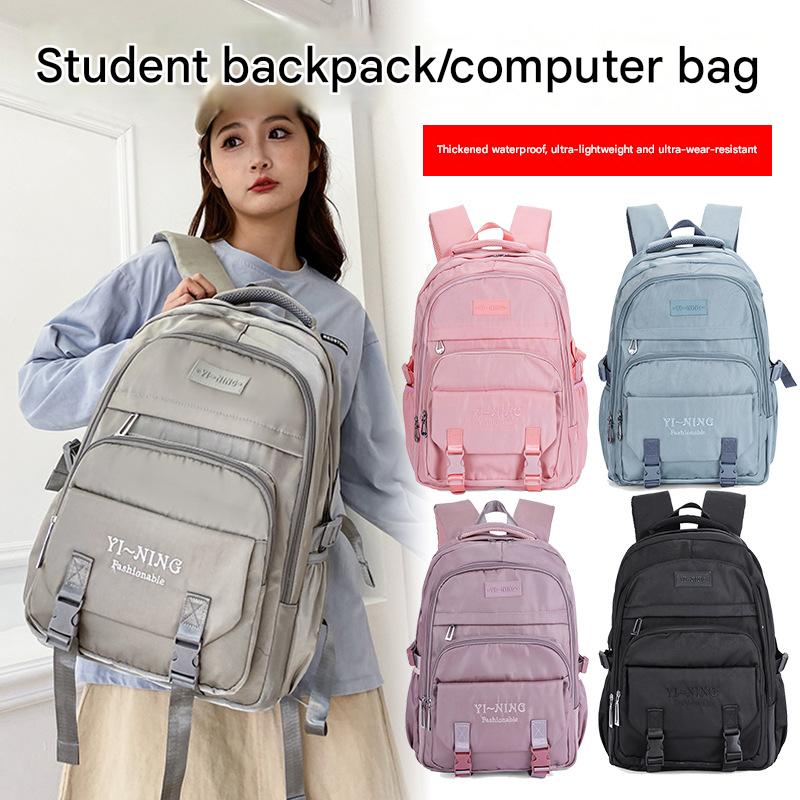 New Thickened Backpack Multi-Layer Zipper Buckle Backpack Cushioning Strap Wear-Resistant Good Quality Backpack for Women ZK412 - Image 23