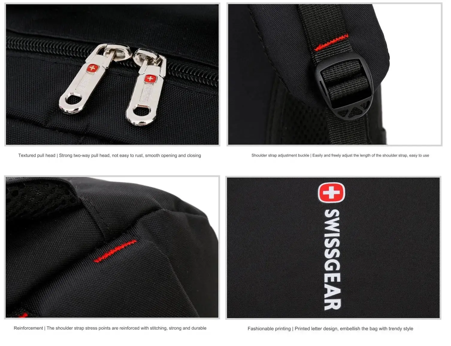 SWISSGEAR 16 inch Laptop Backpack - 1220 - Image 10