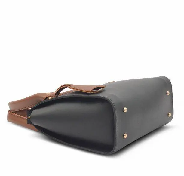 Black Top Handel Bag 666 - Image 4