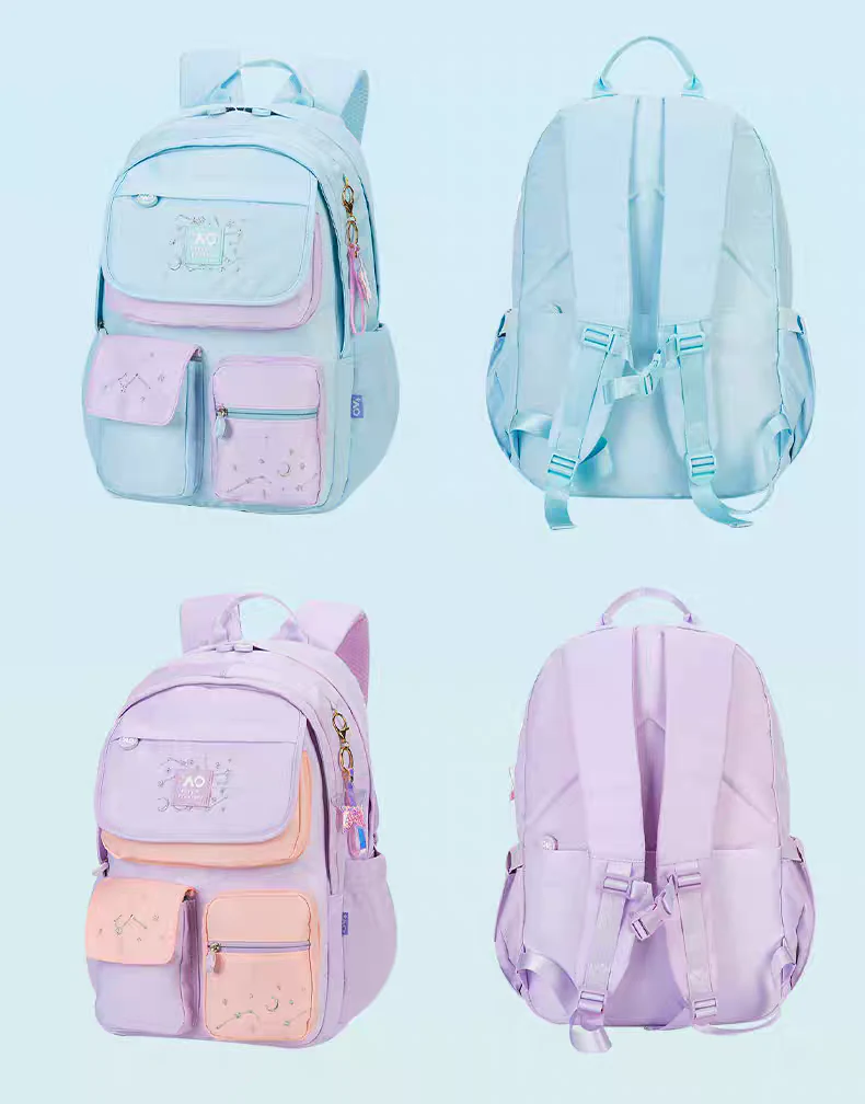 Pastel Dream Backpack – Cute School Bag for Girls with Stylish Design | HD0022 ( Best For Playgroup to 3rd Class) - Image 11